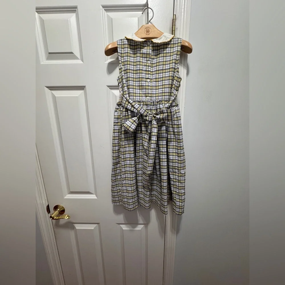 Karla Lacaya Vive La Fête Children's Plaid Dress size 8